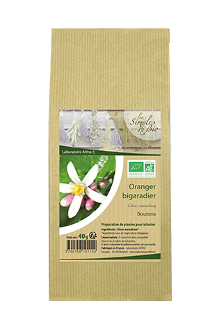 Bouton Oranger bigaradier bio -40g-Altho - Boutique Pleine-Forme