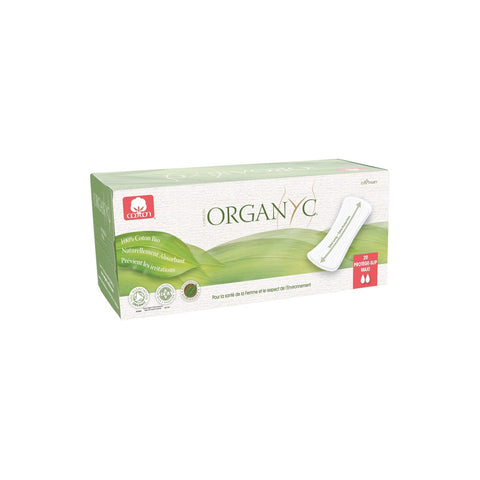 Protège-slips extra long - 20 unité(s)-Organyc - Boutique Pleine-Forme