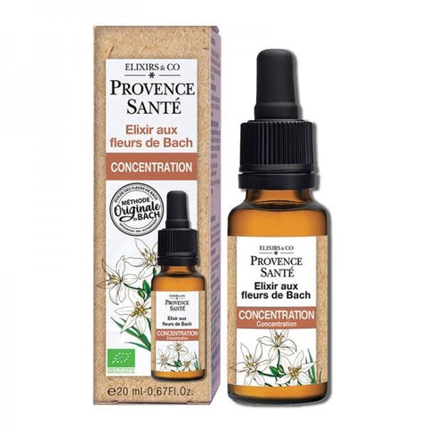 Concentration-Elixir fleurs de Bach-20ml-Elixir&Co