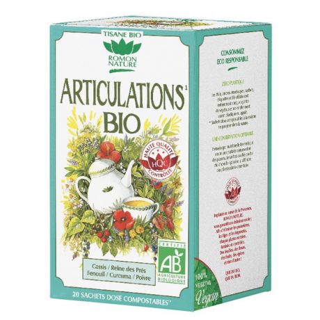 Tisane articulations bio-20 sachets-Romon Nature