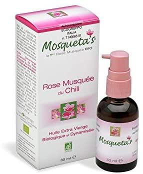 Huile végétale Rose musquée Bio - 30 ml-Mosqueta's - Boutique Pleine-Forme