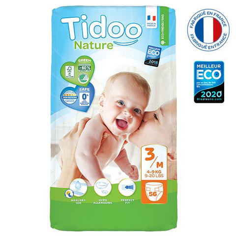 Couches Nature Taille 3 Tidoo - paquet