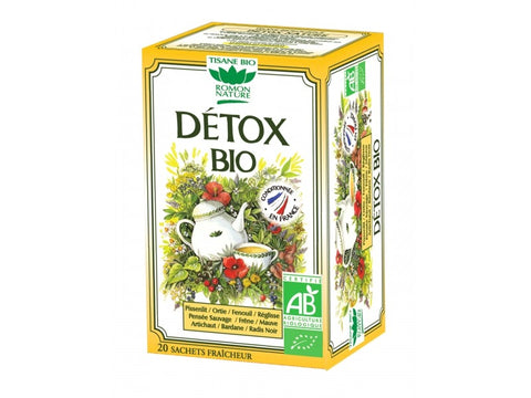 Tisane détox bio-20 sachets-Romon Nature