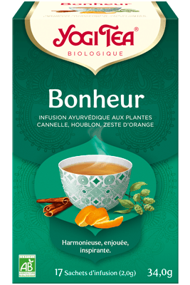 Happiness Infusion-17 sachets-Yogi Tea