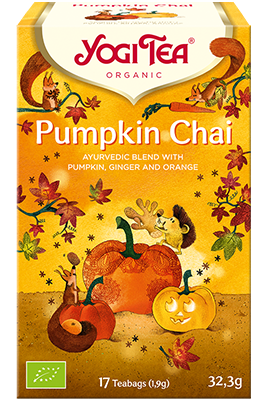 Pumpkin chai infusion-17 sachets-Yogi Tea