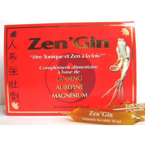 ZenGin-20ampoules- Nutrition concept