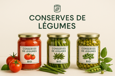 Conserves de légumes