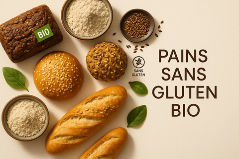 Les pains Bio et sans gluten