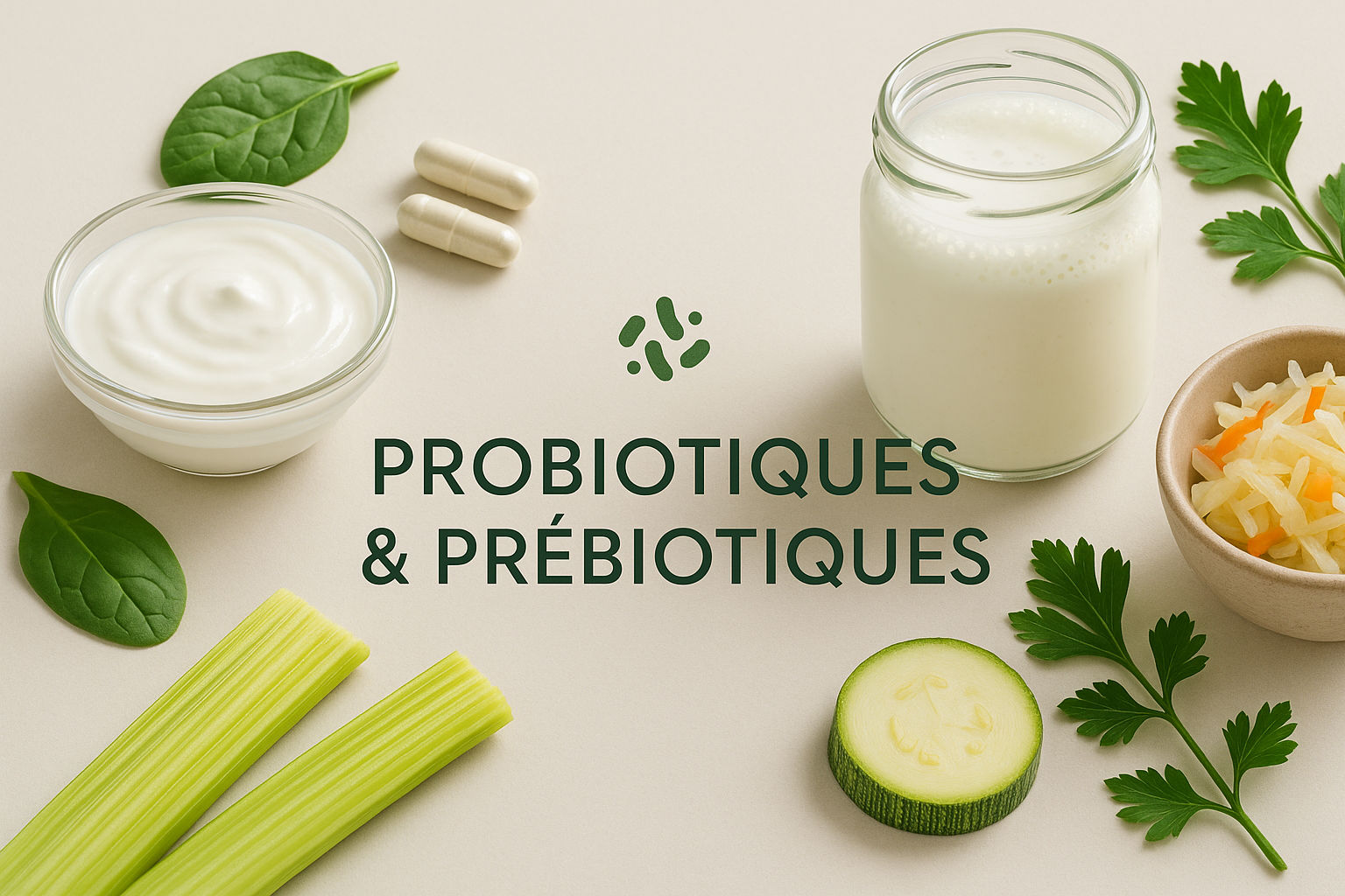 Probiotics and Prebiotics – Boutique Pleine-Forme