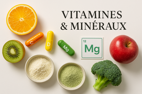 Vitamines et mineraux - Boutique Pleine-Forme 