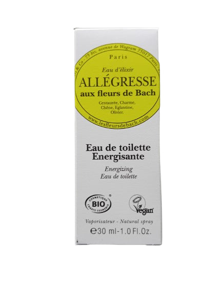 Allégresse-eau de toilette énergisante Bio-30ml-Elixir&Co