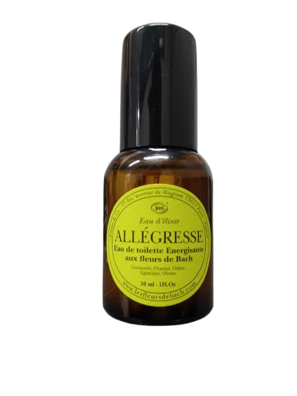 Allégresse-eau de toilette énergisante Bio-30ml-Elixir&Co