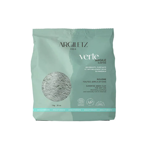 Argile Verte Surfine-1kg-Argiletz