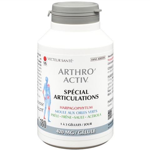 Arthro'activ - Articulaciones especiales - 60 cápsulas - Vector de salud