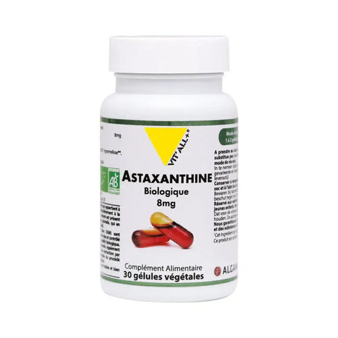 Astaxanthine Bio-8mg-30 gélules-Vit'all+