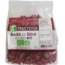 Dried GOJI berries Organic-200g-Fructivia