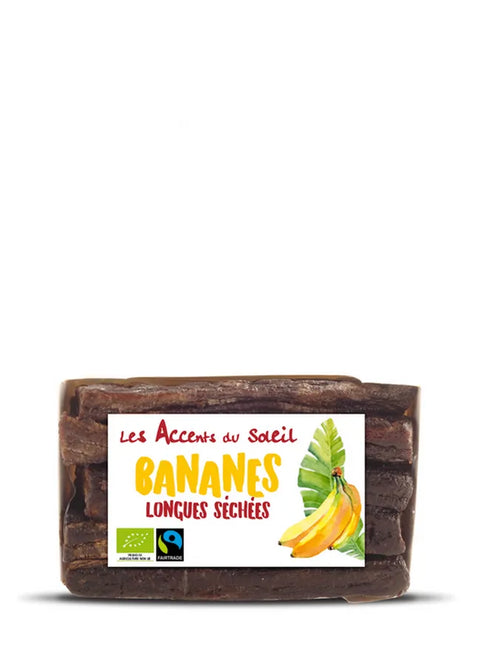 Bananes longues séchées-100g-Les Accents du Soleil