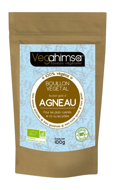 Bouillon végétal Agneau Bio-100g-VegaHimsa