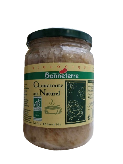 Natural organic sauerkraut-790g-Bonneterre