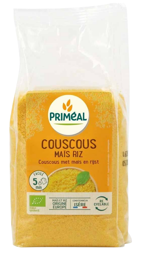 Couscous Corn Rice Organic-500g-Priméal