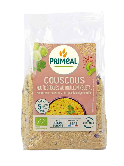 Organic Multicereal Couscous-300g-Priméal
