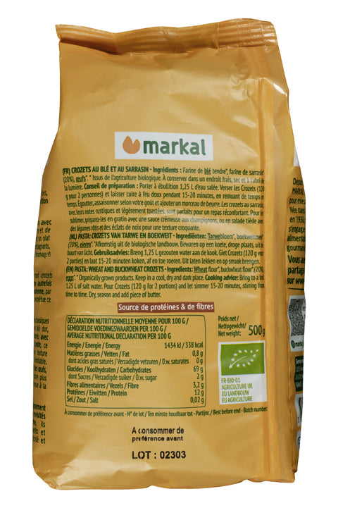 Crozets au Sarrasin Bio-500g-Markal