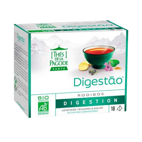 Digestao, organic digestion tea-18 infusettes-Thés de la Pagode