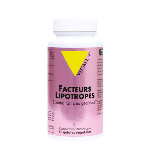 Factores Lipotrópicos-60 cápsulas vegetales-Vit'all+