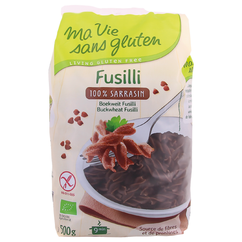 GLUTEN-FREE Buckwheat Fusilli-500g-My gluten-free life