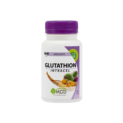 Glutathion Intracel-60 ou 120 gélules-MGD