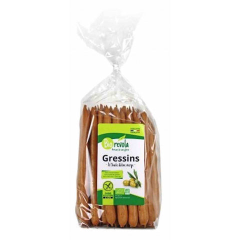 Organic Breadsticks with Olive Oil GLUTEN FREE-100g-Bio révola