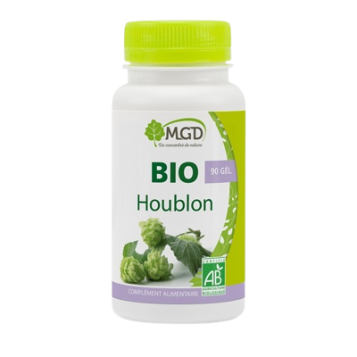 Houblon bio 480mg-90 gélules-MGD