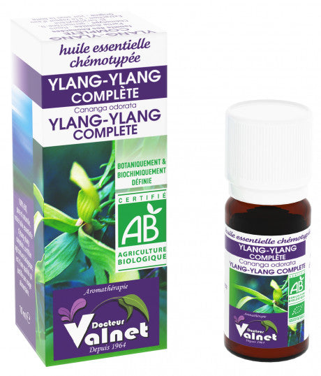 Aceite esencial de Ylang ylang orgánico-10 ml-Dr.Valnet