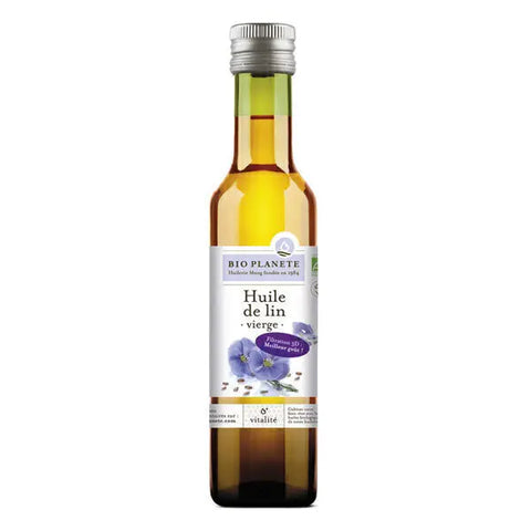 Organic virgin flax oil-250ml-Bio Planète