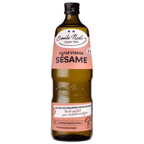 Virgin Organic Sesame Oil-0.5l or 1l-Emile Noël