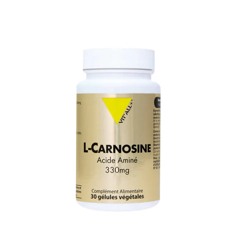 L-Carnosine 330mg-30 gélules-Vit'all+