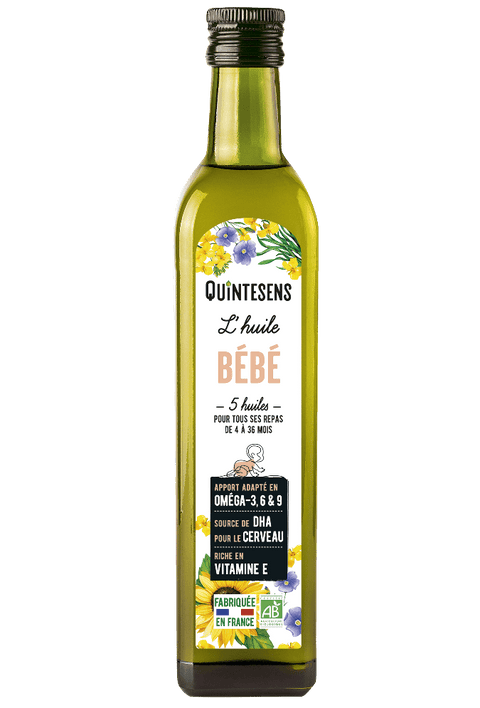 Bio Baby Oil-blend of 5 oils-25cl-Quintesens