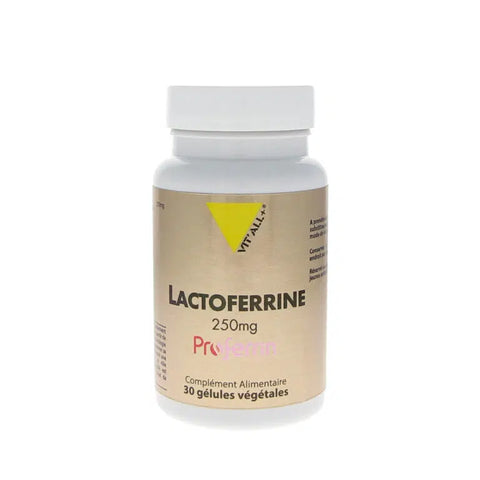 Lactoferrin 250mg-30 and 60 capsules-Vit'All+