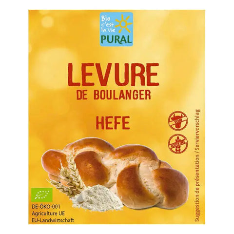 Levure de Boulanger Bio-9g-Pural