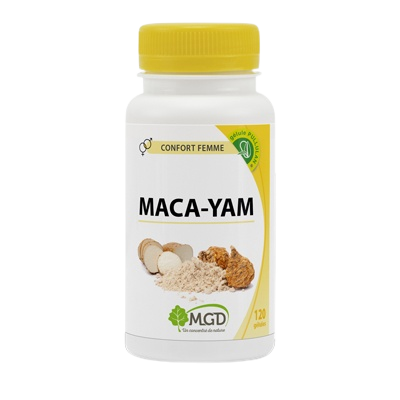 Maca/Yam-120 cápsulas -MGD