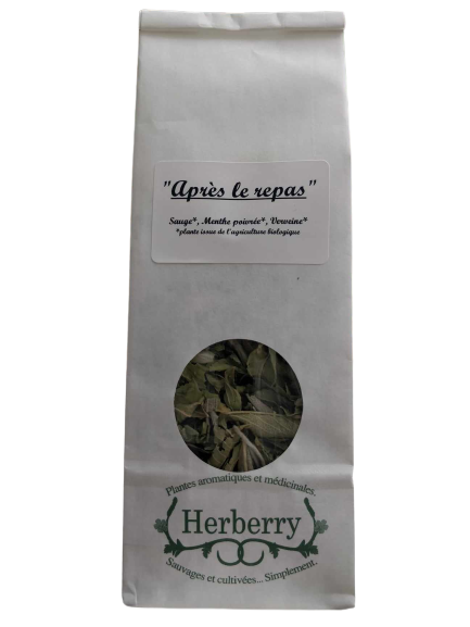 Organic infusion mixture "after the meal"-20g-Herberry