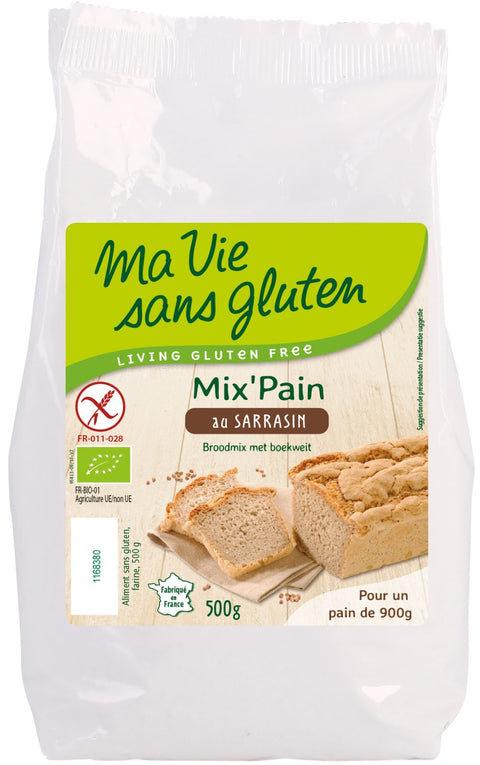 Mix'pain au Sarrasin-500g-Ma vie sans gluten