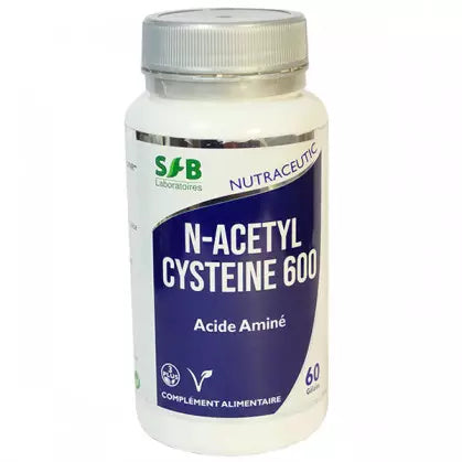 NAC N-acetilcisteína 600-60 cápsulas-SFB