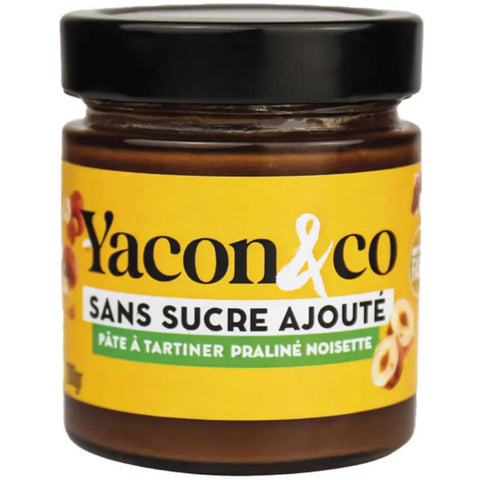 PÂTE À TARTINER NOISETTE BIO AU YACON-200G