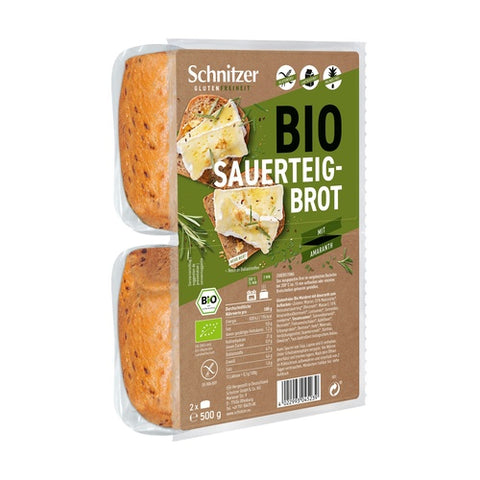 Gluten-free Rustic Bread with Amaranth-500g-Schnitzer