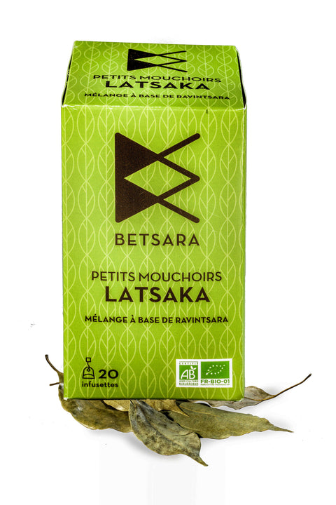 LATSAKA infusion small handkerchiefs-20 teabags-Betsara