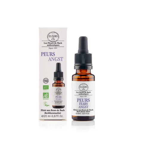 Peurs-Elixir fleurs de Bach-20ml-Elixir &Co