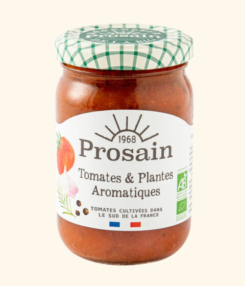 Sauce Tomate plantes aromatiques Bio-200g-Prosain