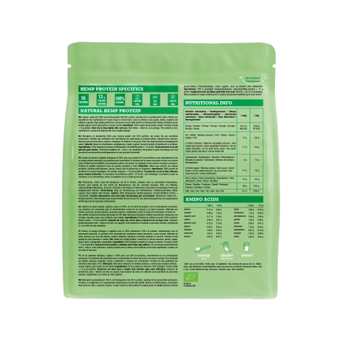 Protéines de Chanvre Bio-400g–Purasana