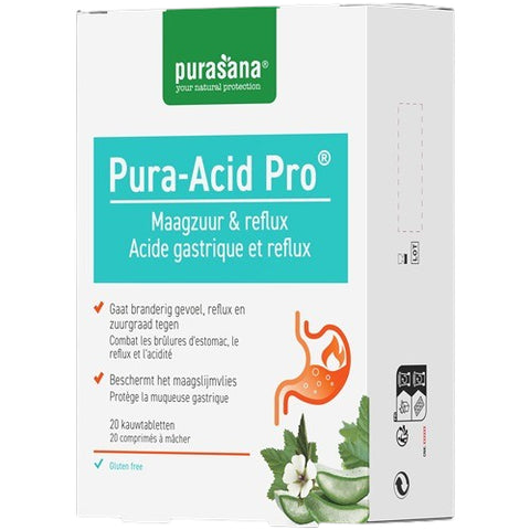Pura-Acid Pro® - 20 Chewable Tablets - Purasana